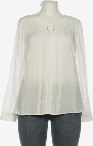 Just White Blouse & Tunic in XL in White: front