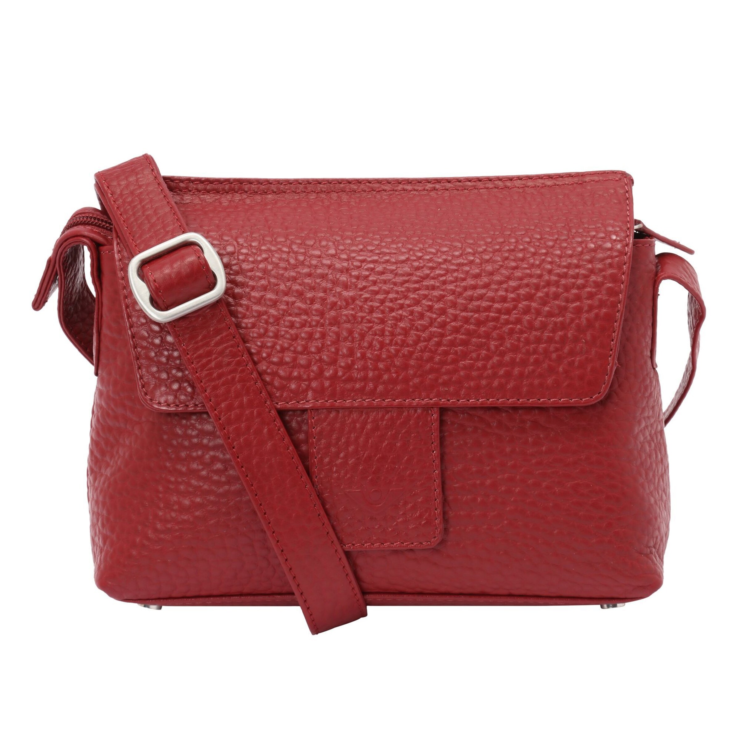 VOi Umhängetasche 'Hirsch' in Rot: Vorderseite