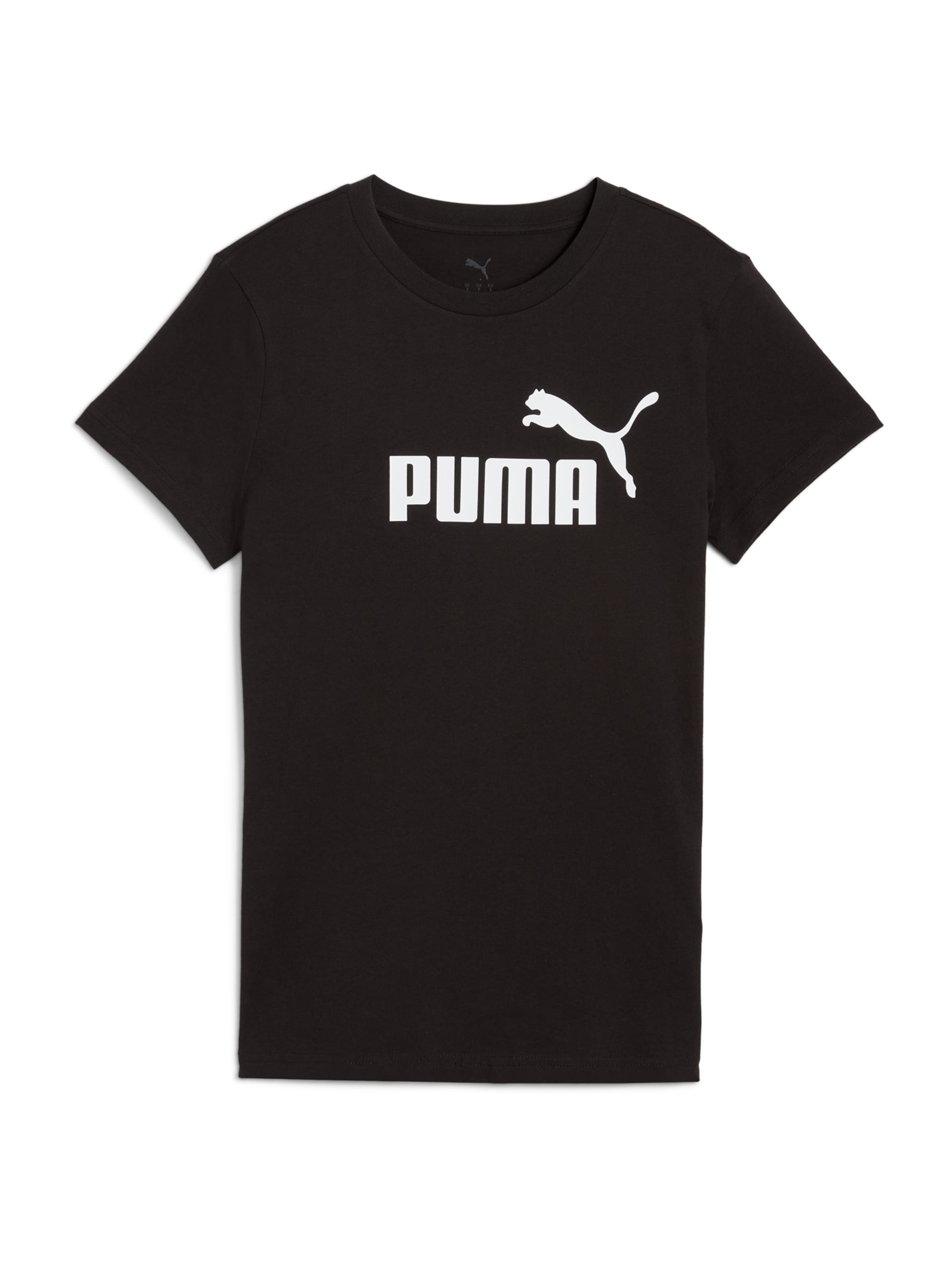 PUMA Funkční tričko 'ESS No. 1' – černá: přední strana