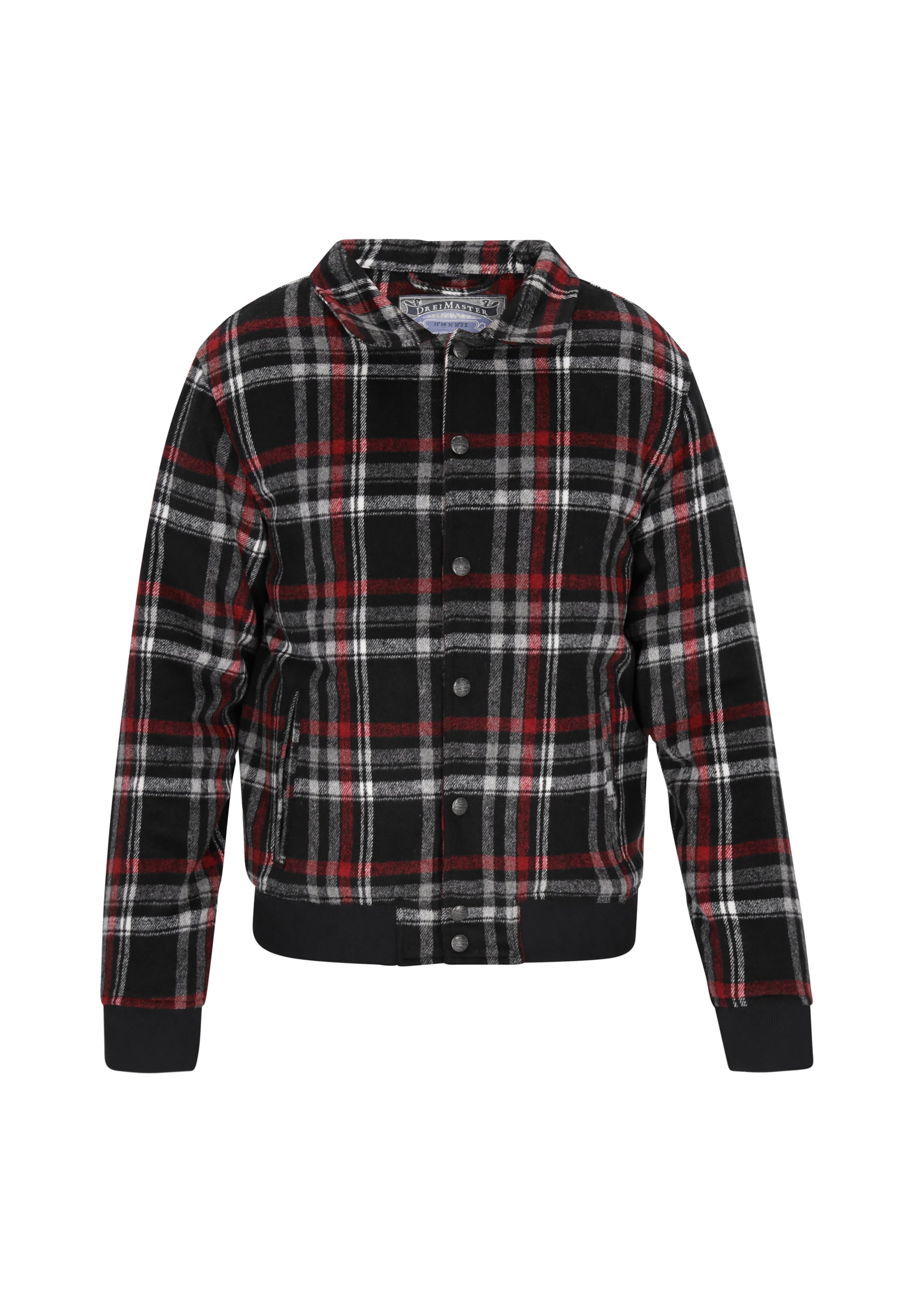 Veste mi-saison DreiMaster Vintage en noir : devant