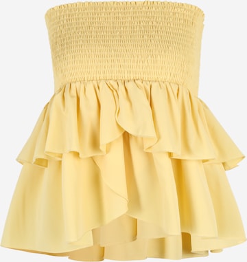 Neo Noir Skirt 'Carin' in Yellow: front