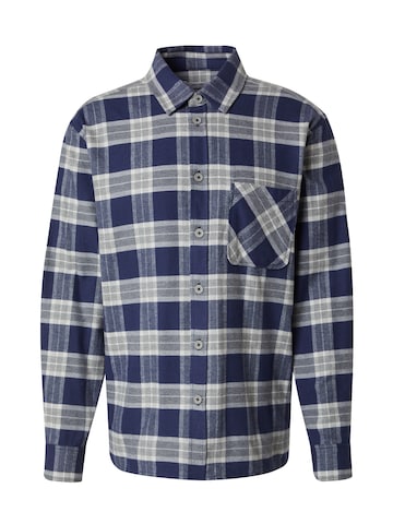 DAN FOX APPAREL Regular fit Ing 'Lasse' - szürke: elől