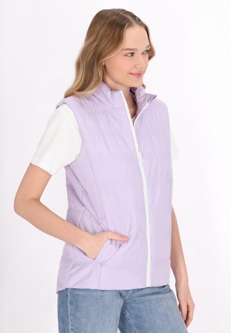 Gilet MYMO en violet : devant