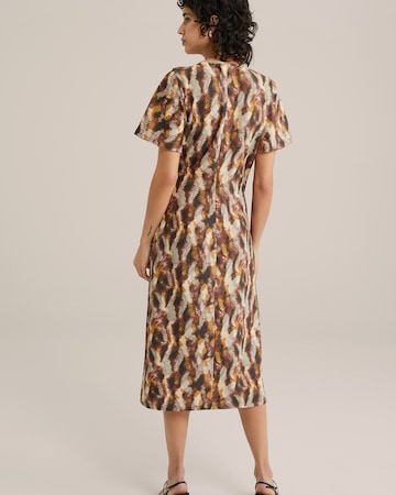 WE Fashion Obleka | rumena barva