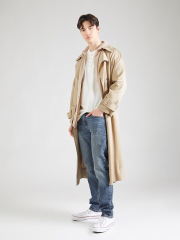 LEVI'S ® Shirt 'SS 4 Button Henley' in White