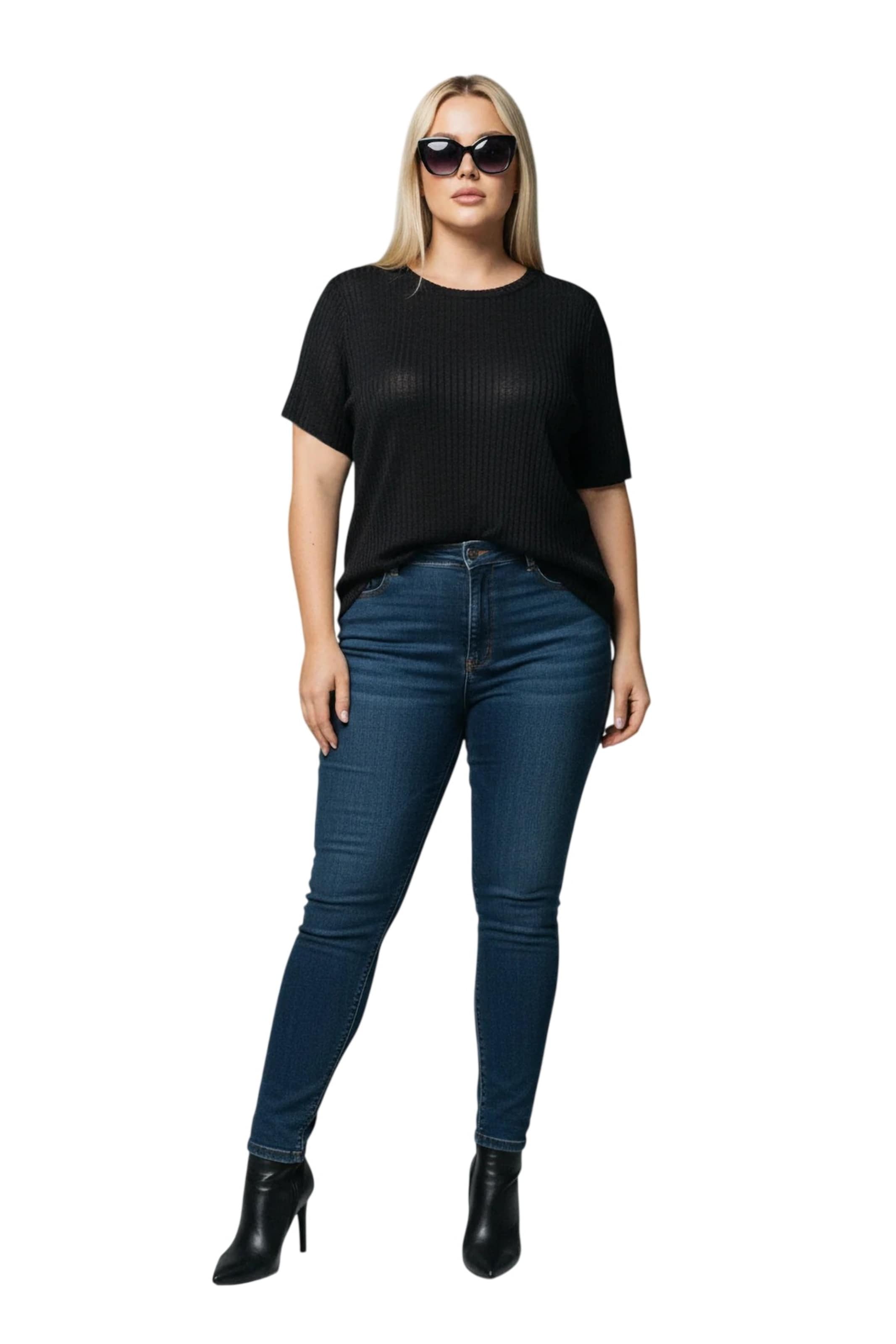 T-shirt Shape Of You en noir : devant