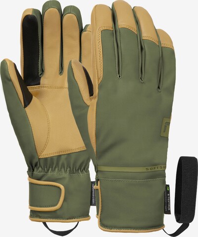 REUSCH Athletic Gloves 'Scout' in Honey / Olive, Item view