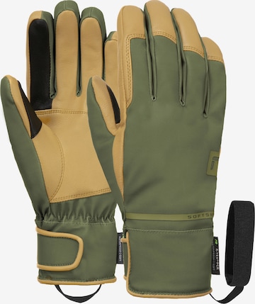 REUSCH Athletic Gloves 'Scout' in Green: front