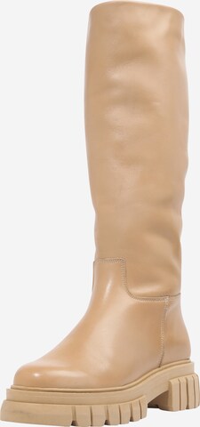 LeGer by Lena Gercke Boots 'Caja' in Beige: front