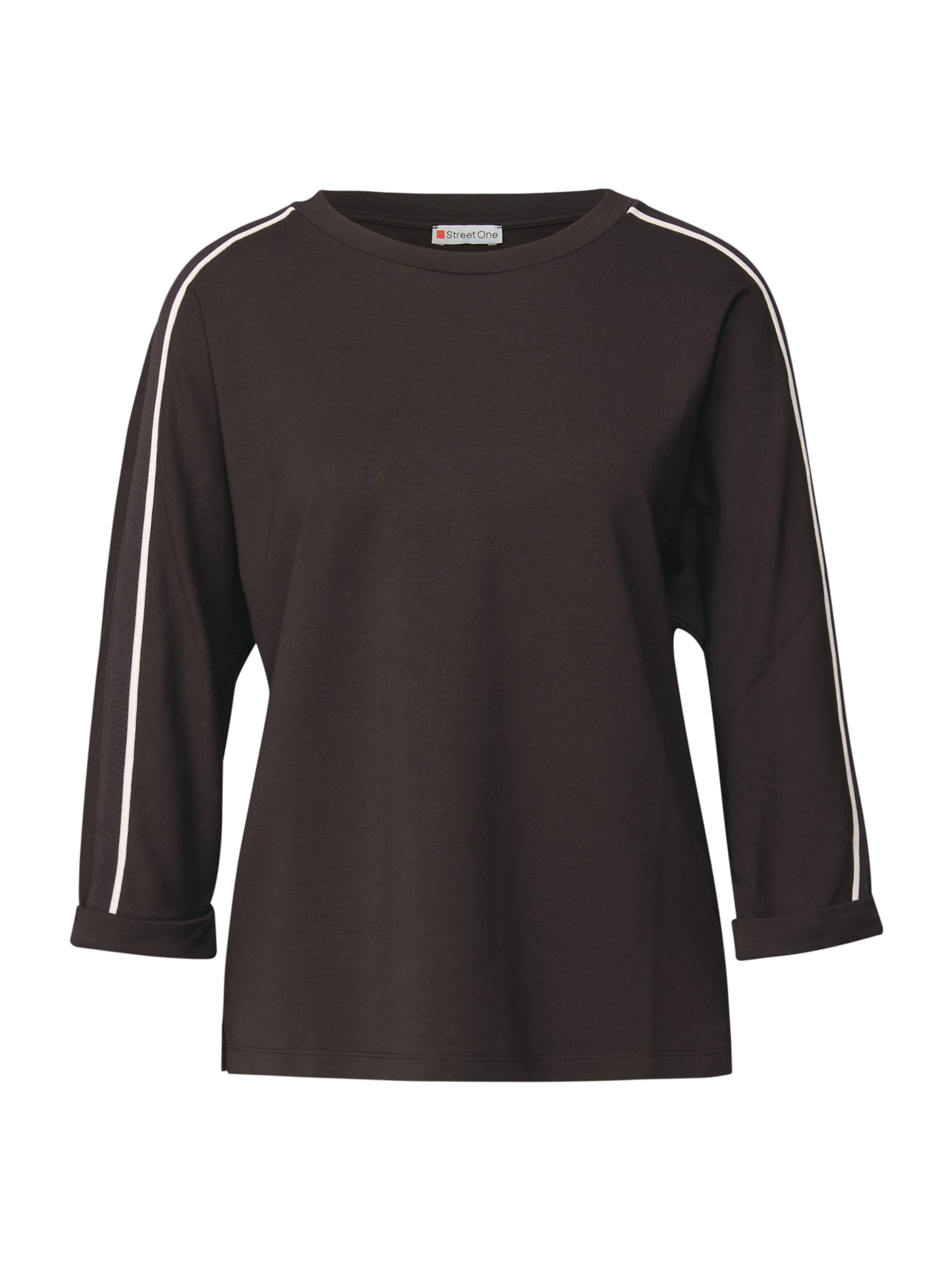 STREET ONE T-shirt i brun: framsida