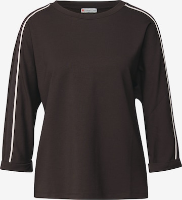 STREET ONE Shirt in Brown: front