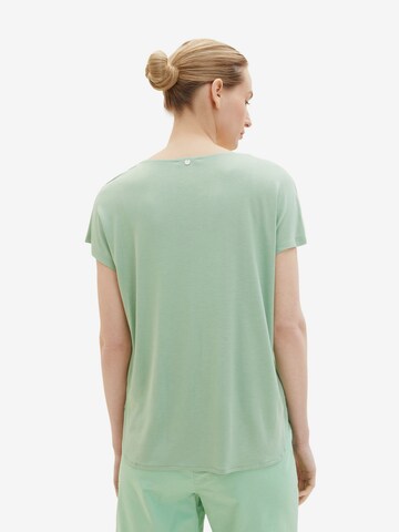 TOM TAILOR Shirt in Groen