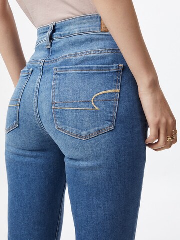 Skinny Jeans de la American Eagle pe albastru