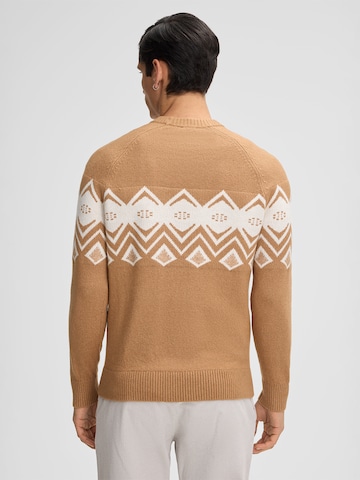 STRELLSON Sweater 'Tito' in Beige