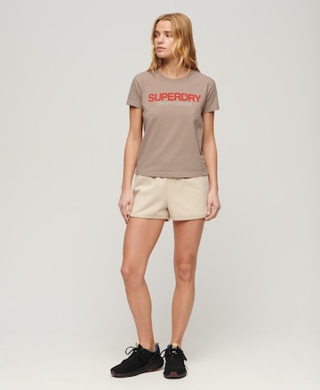 Superdry Performance shirt in Beige