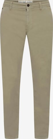Signal Regular Chinohousut 'Victor' värissä vihreä: etupuoli