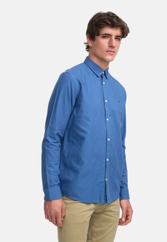 Kronstadt Comfort fit Overhemd in Blauw