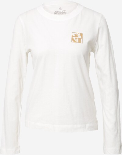 GANT T-shirt en blanc, Vue avec produit