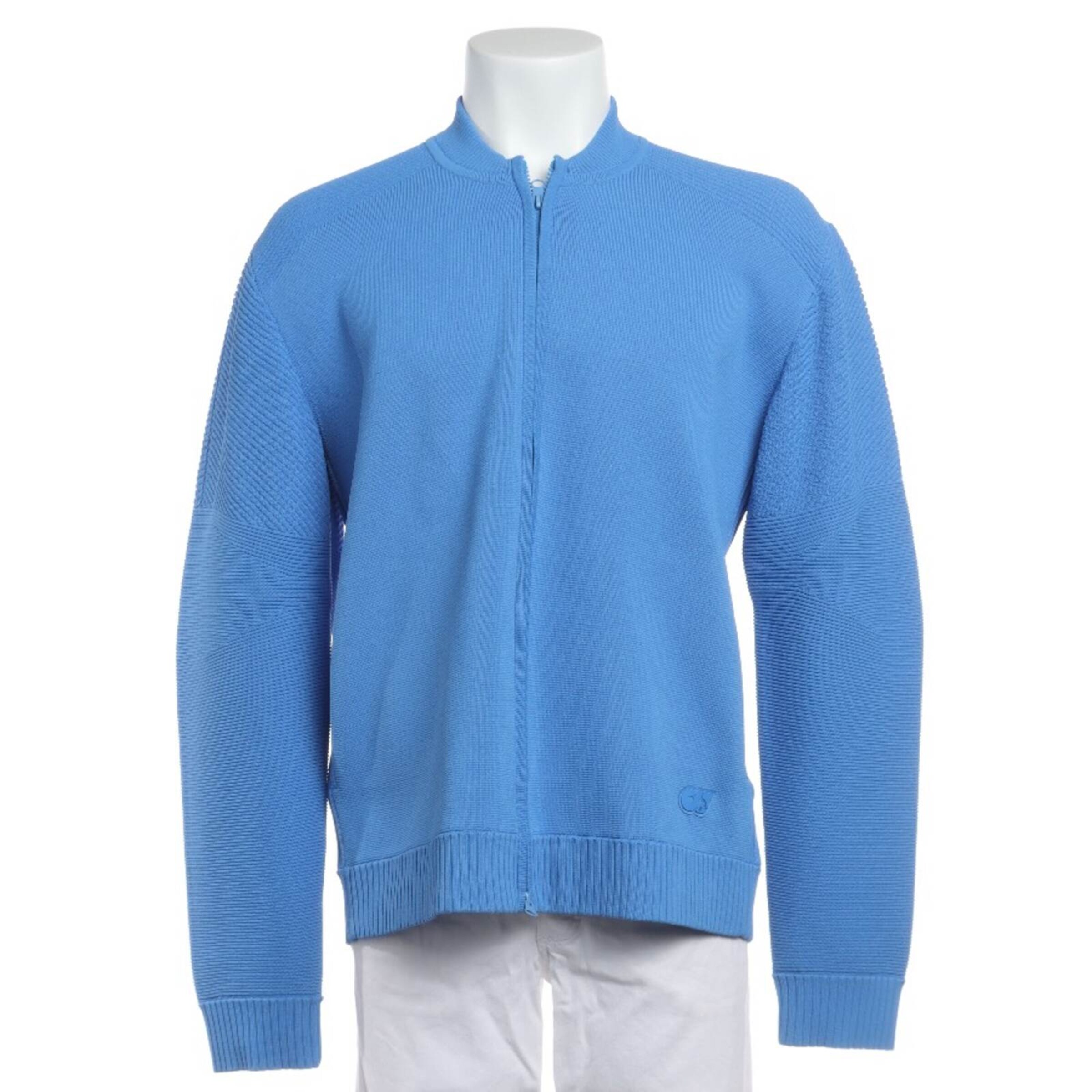 AlphaTauri Pullover / Strickjacke M in Blau: Vorderseite