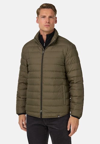 Boggi Milano Between-Season Jacket in Green: front