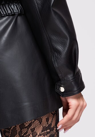 Veste mi-saison 'OW-JAFL-0128' Ombre en noir