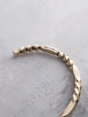 Braccialetto 'TIME LOOP' di REYTEL in oro