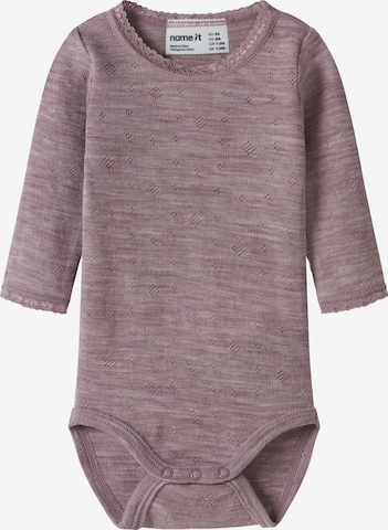 NAME IT Potkuhousut/body 'NBFWANG' värissä lila: etupuoli