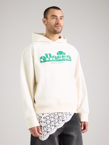 ELLESSE - Sudadera 'Plerica' en blanco: frente