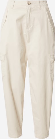 s.Oliver Tapered Broek in Beige: voorkant