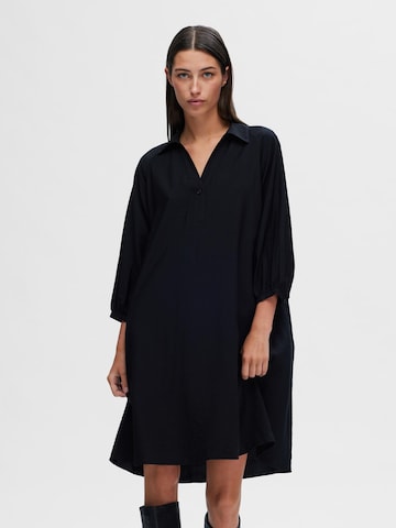 SELECTED FEMME Jurk in Zwart: voorkant