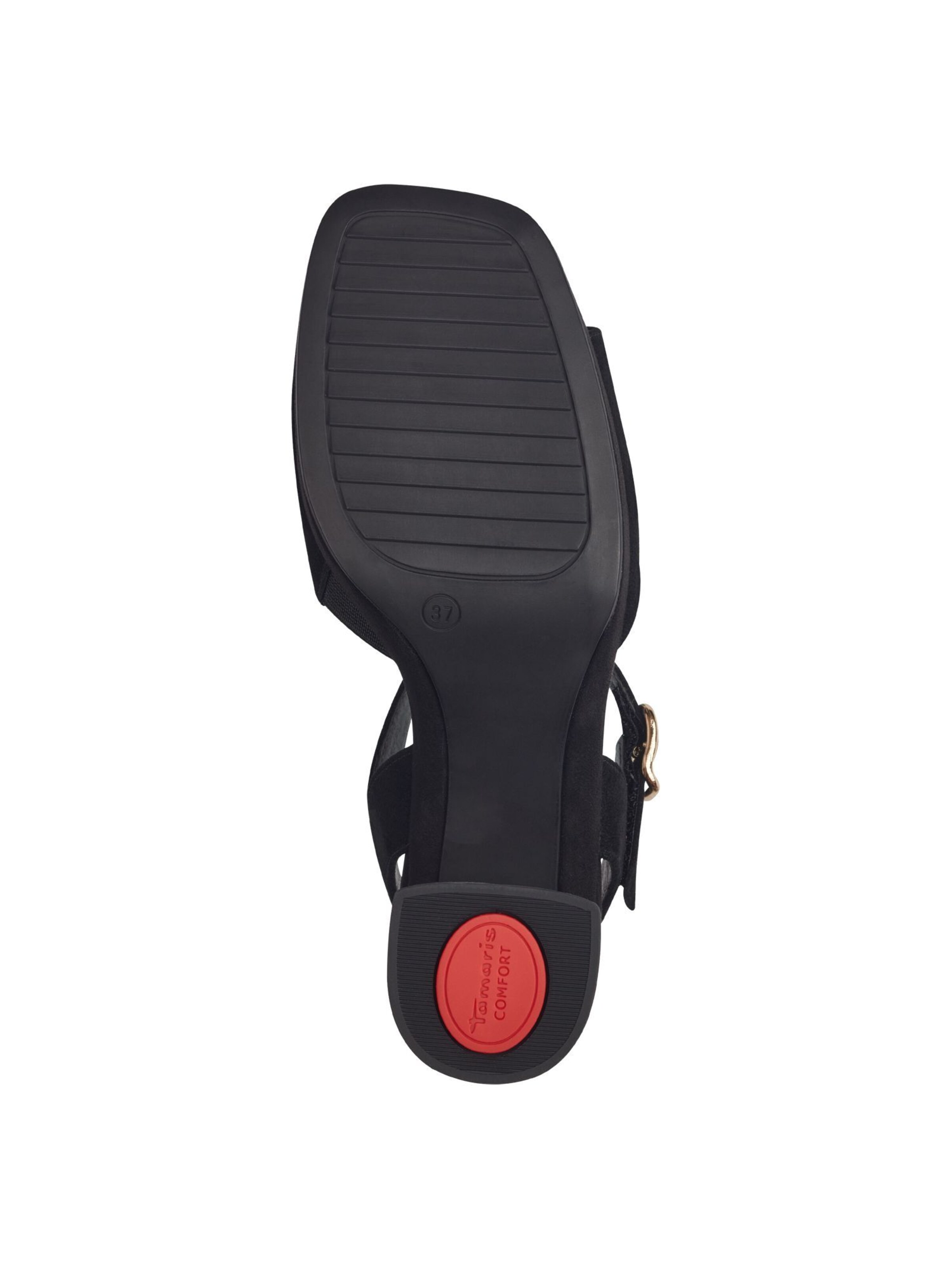 Sandalo di Tamaris in nero