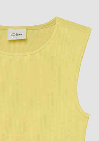 T-Shirt s.Oliver en jaune