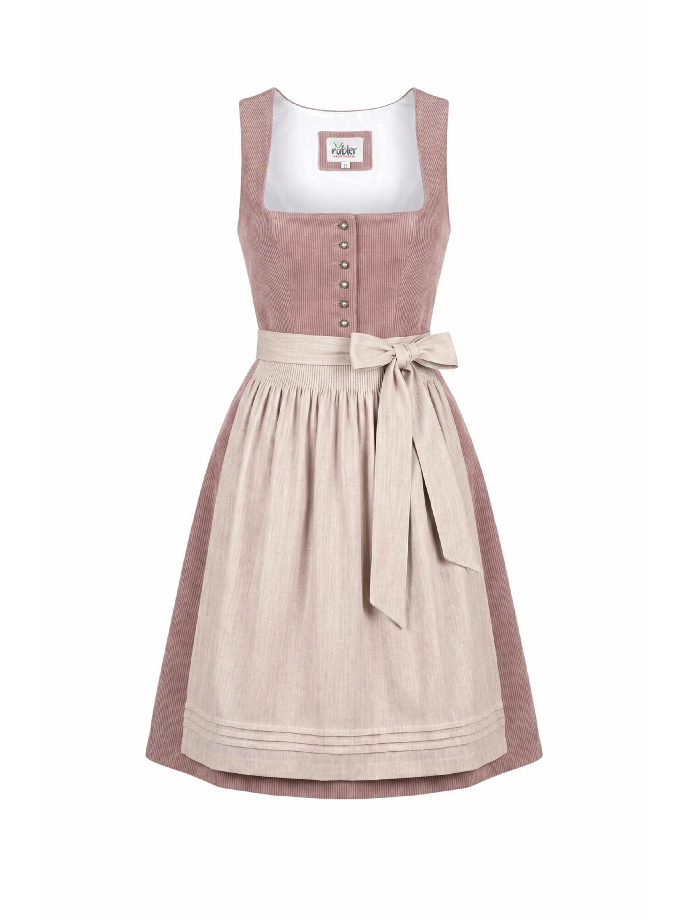 Trachtenhof Nübler Dirndl 'Dirndl midi Kira'‌‌ in 32 in pink, Produktansicht