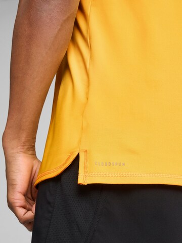 PUMA Functioneel shirt 'CLOUDSPUN' in Oranje