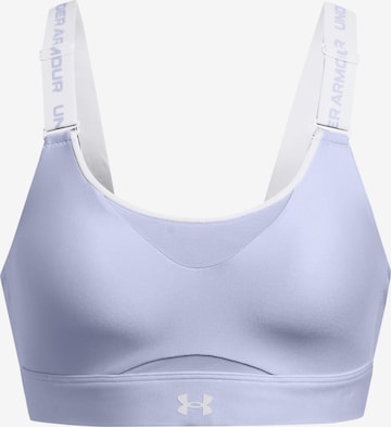 UNDER ARMOUR Bustier Sport-BH 'Infinity 2.0' in Lila: predná strana