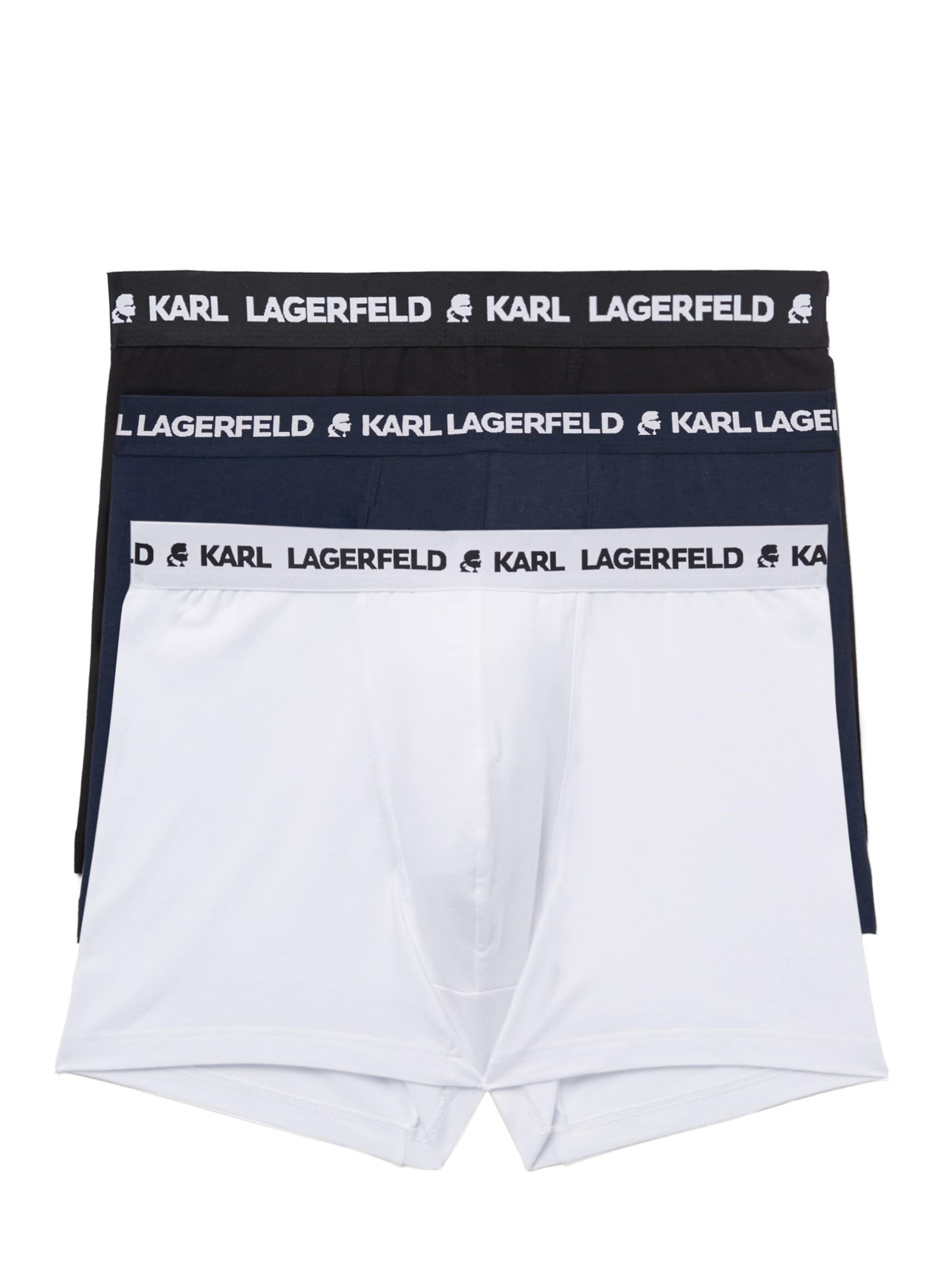 Boxer di Karl Lagerfeld in blu: frontale