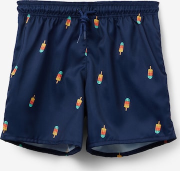 Tezenis Board Shorts in Blue: front