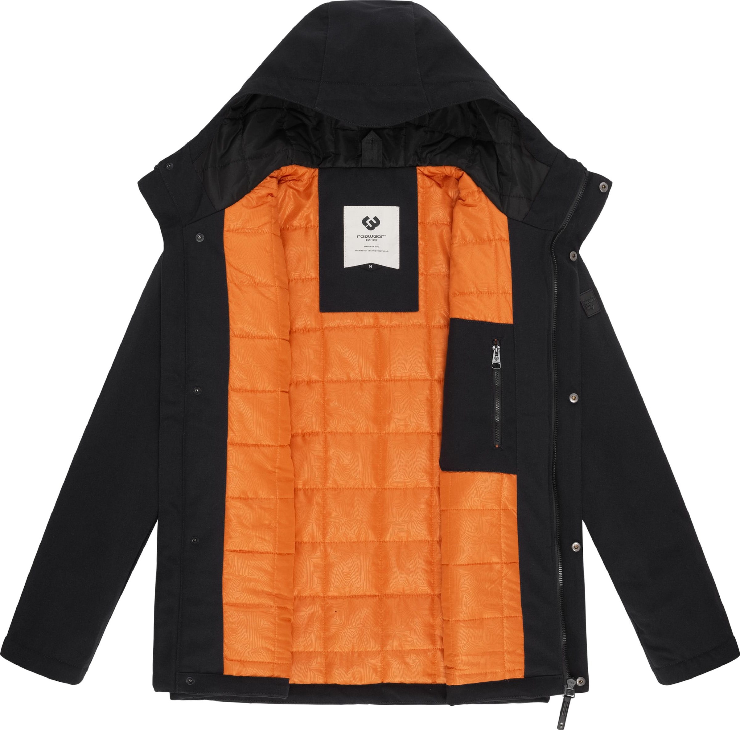 Ragwear Функциональная куртка 'Mr Them' в Черный