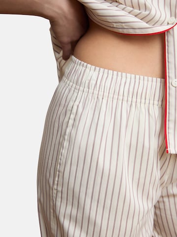 Pantaloncini da pigiama 'Beguin' di ETAM in beige