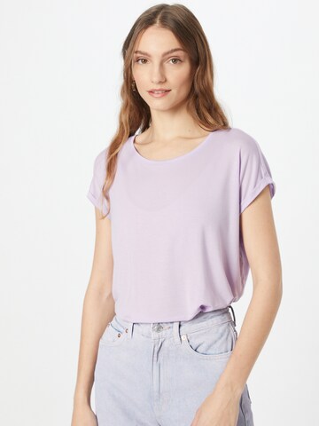 VERO MODA T-Shirt 'Ava' in Lila: predná strana