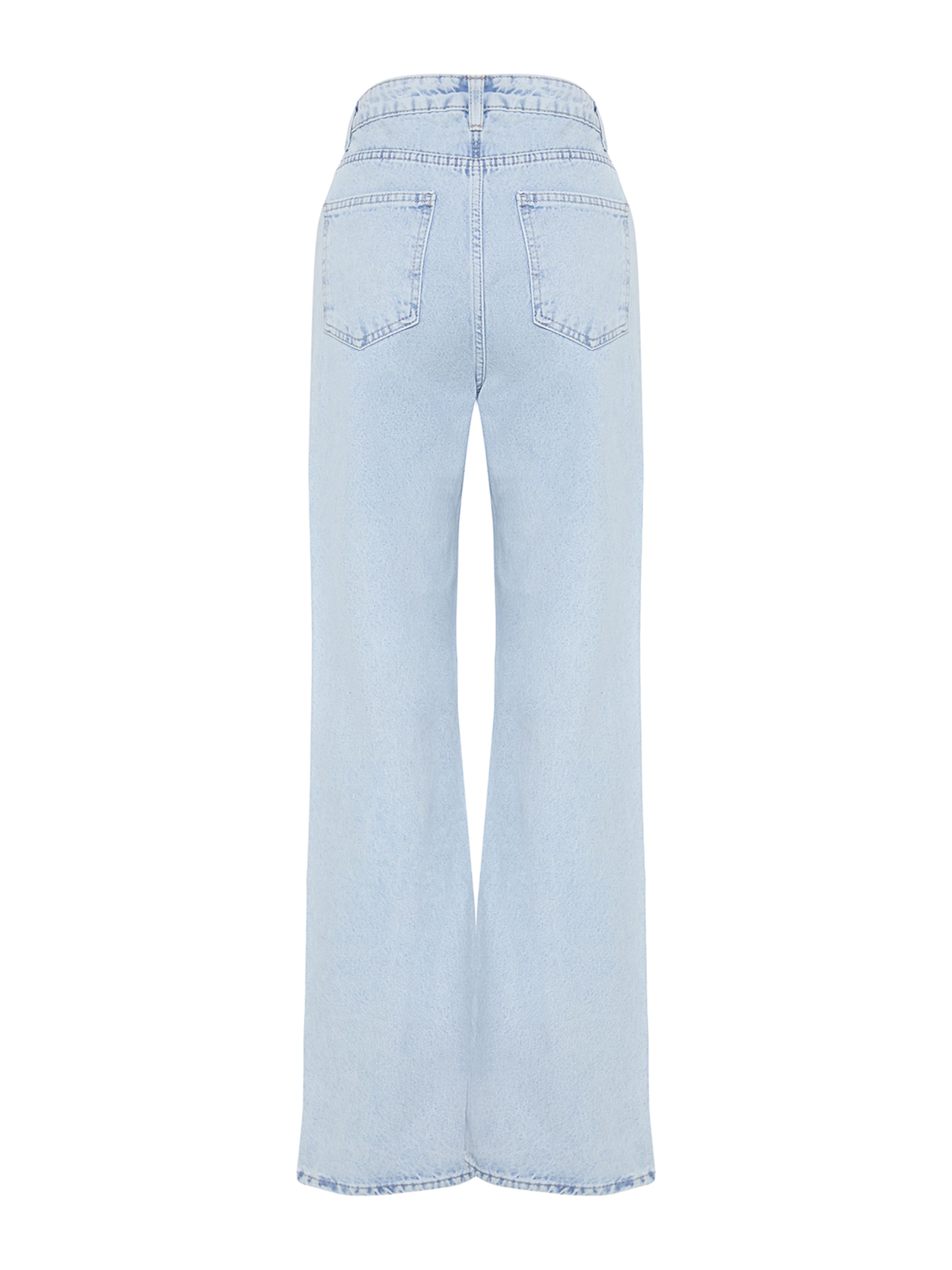 Regular Jean Trendyol en bleu