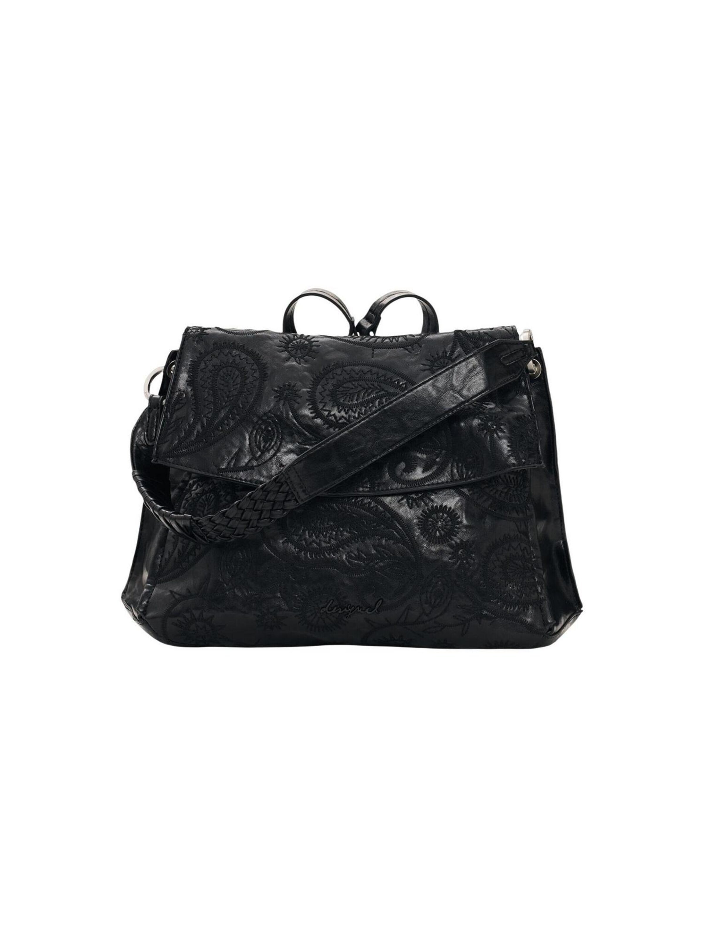 Desigual - Mochila 'BAG_SIROCO POSADAS BLACK 26WAKP27' en negro: frente