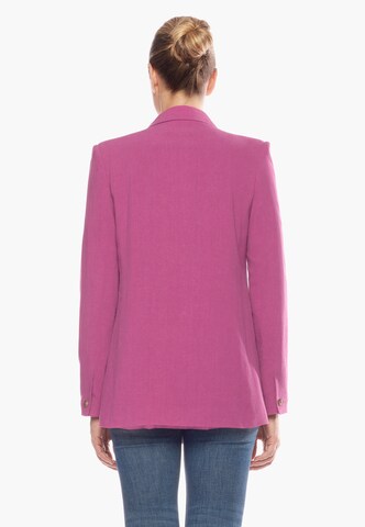 Le Temps Des Cerises Blazer in Pink