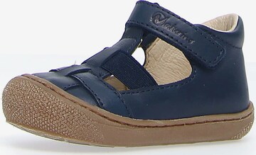 NATURINO First-Step Shoes in Blue: front