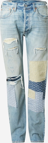 mėlyna LEVI'S ® Standartinis Džinsai '501® Original Selvedge Jeans': priekis