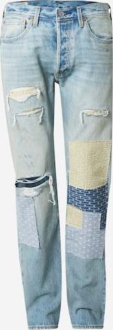 LEVI'S ® - regular Vaquero '501® Original Selvedge Jeans' en azul: frente