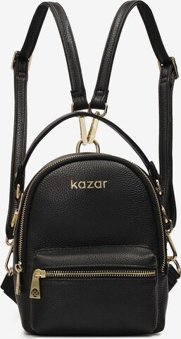 Kazar - Mochila en negro: frente