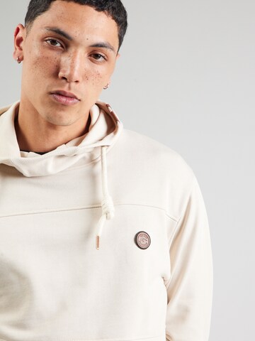 INDICODE JEANS Sweatshirt 'Alessin' in Beige