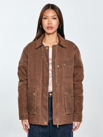 BIG STAR Jacke 'TORMIA' in Braun: Vorderseite