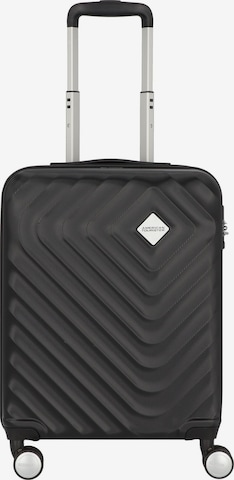 American Tourister Trolley in Schwarz: predná strana